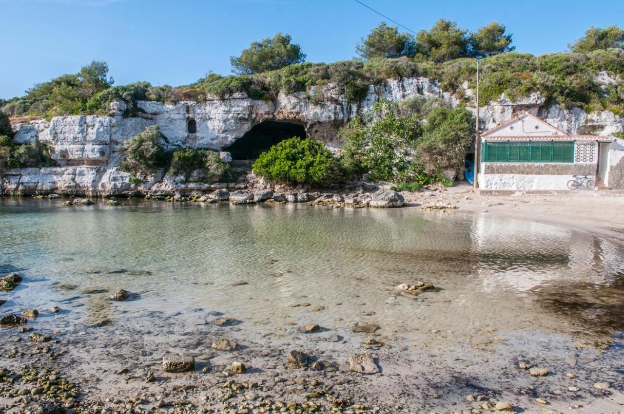 Hostal Xuroy Cala Alcaufar Exterior foto