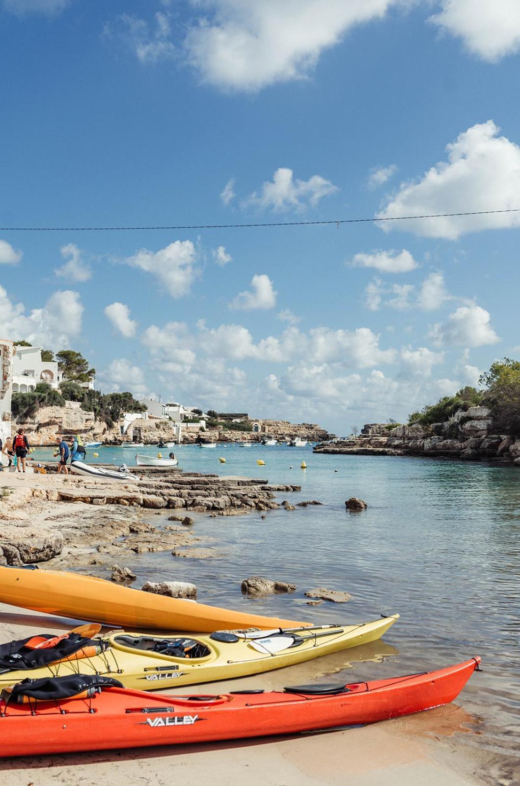 Hostal Xuroy Cala Alcaufar Exterior foto